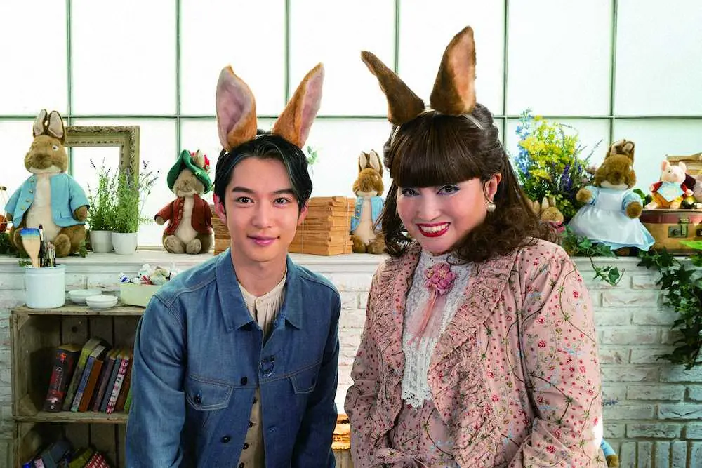 【画像・写真】黒柳徹子、千葉雄大と“新旧ピーターラビット共演”18日から映画CM登場