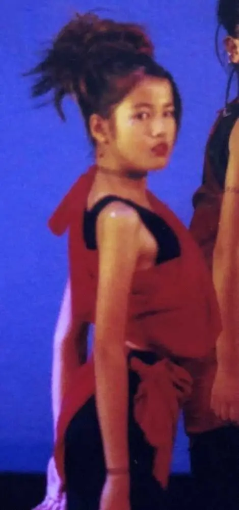 ダンススクールに通う小学4年生時の永島優美アナウンサー
