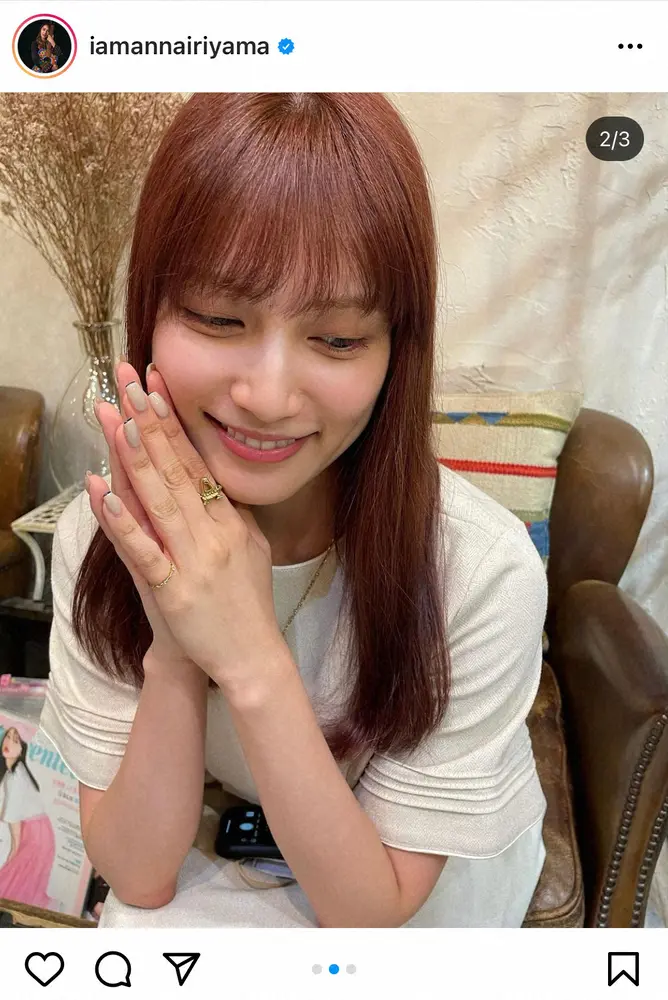 【画像・写真】AKB入山杏奈　鮮やかピンクヘア＆まつげにイメチェン　イメチェンに「似合ってる」「素敵」