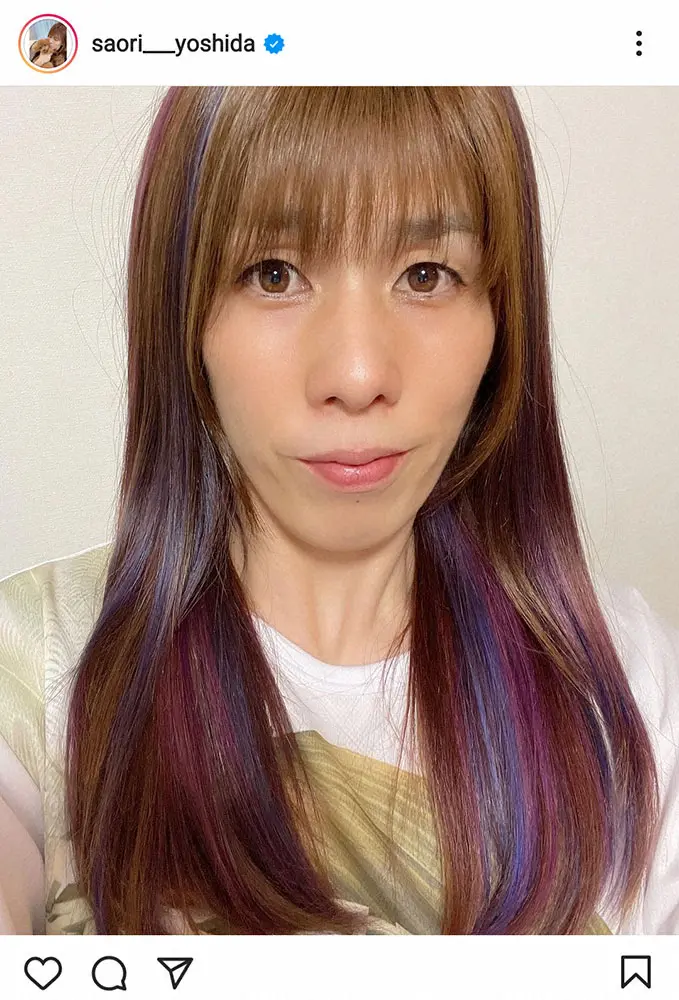 【画像・写真】吉田沙保里さん公式インスタグラム（＠saori___yoshida）より