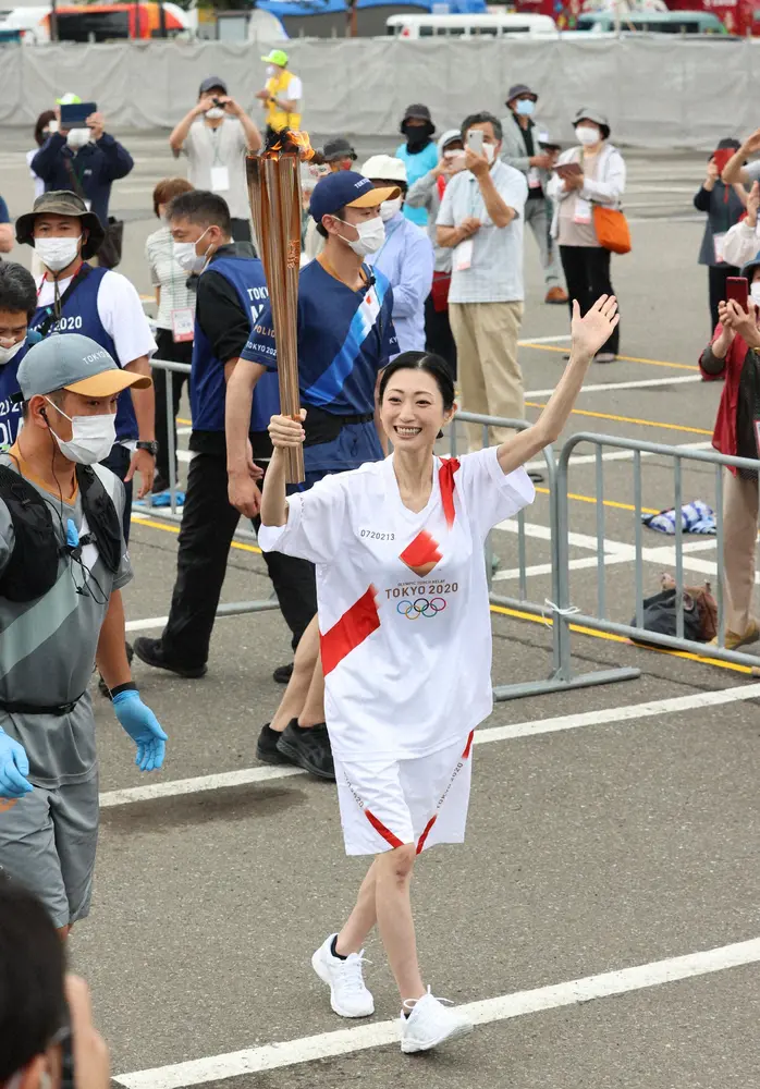 【画像・写真】壇蜜　激ヤセ疑惑の真相語る　聖火リレー姿に心配の声あがるも「元気です」