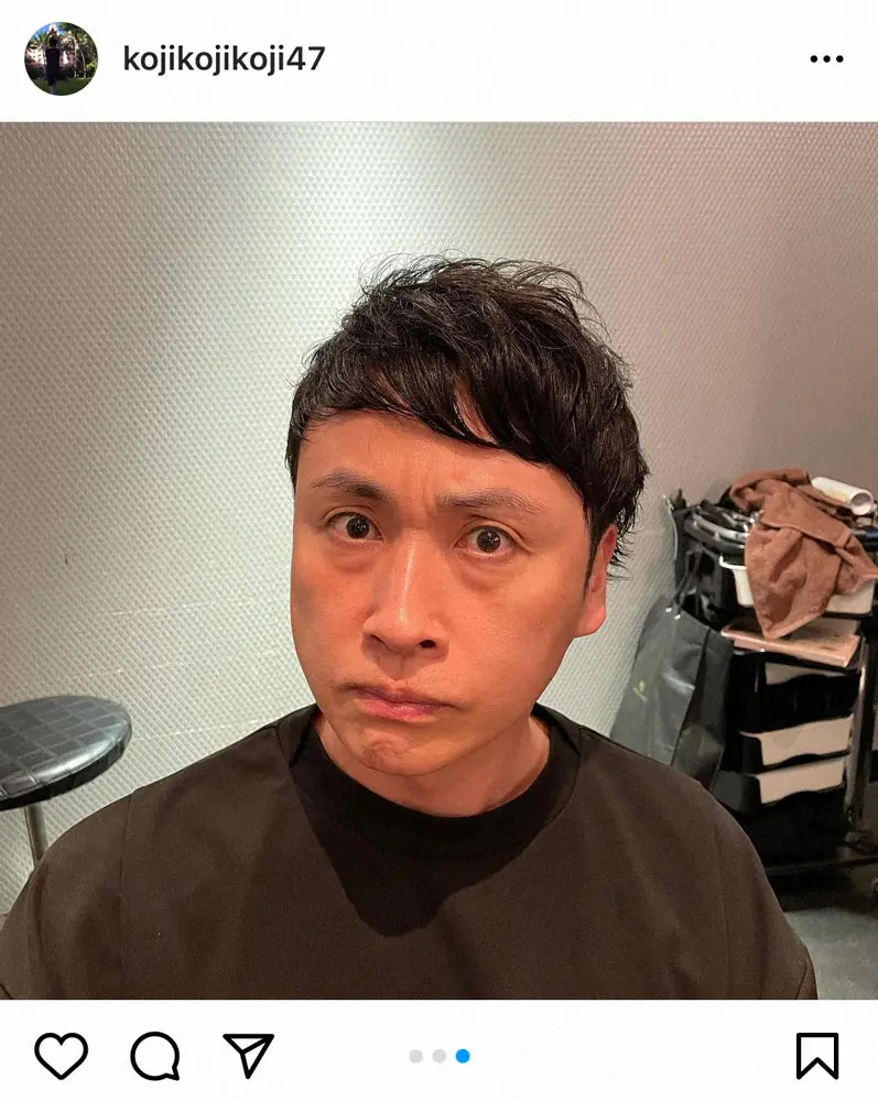 【画像・写真】児嶋一哉公式インスタグラム（＠kojikojikoji47）より