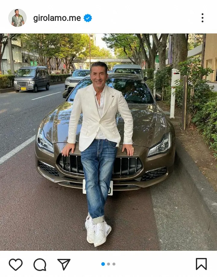 パンツェッタ ジローラモ公式インスタグラム Girolamo Me より スポニチ Sponichi Annex 芸能