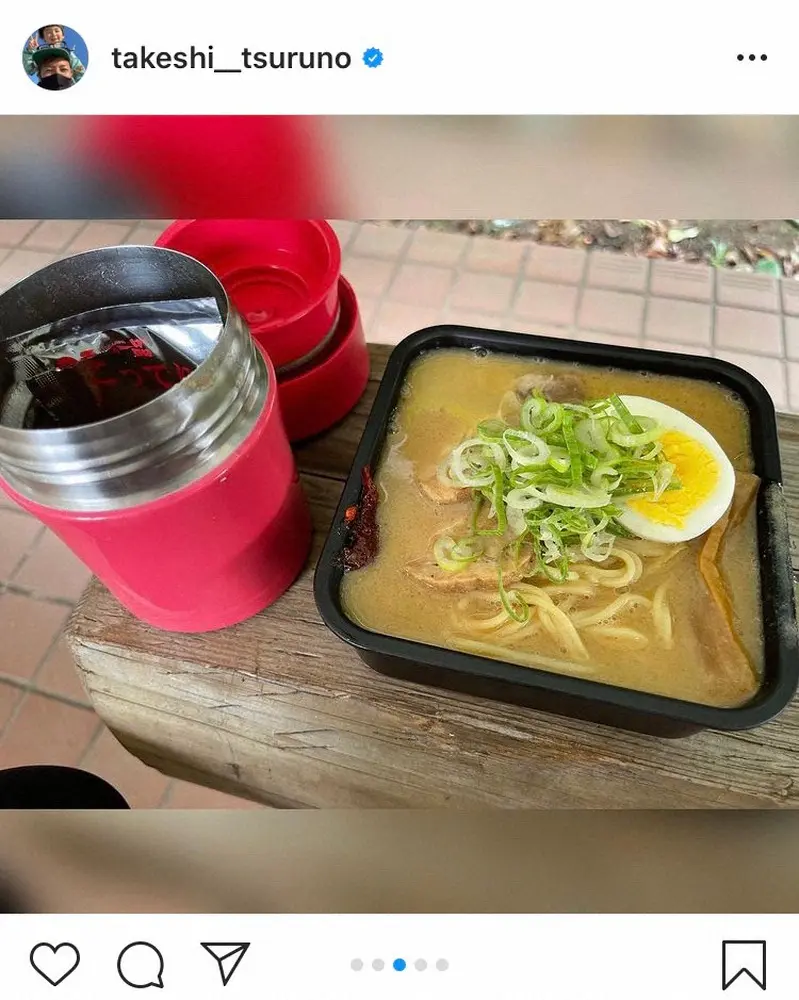 【画像・写真】つるの剛士「こってり」　フォロワー驚きの弁当の中身「これは思い浮かばなかった」「美味しそう」