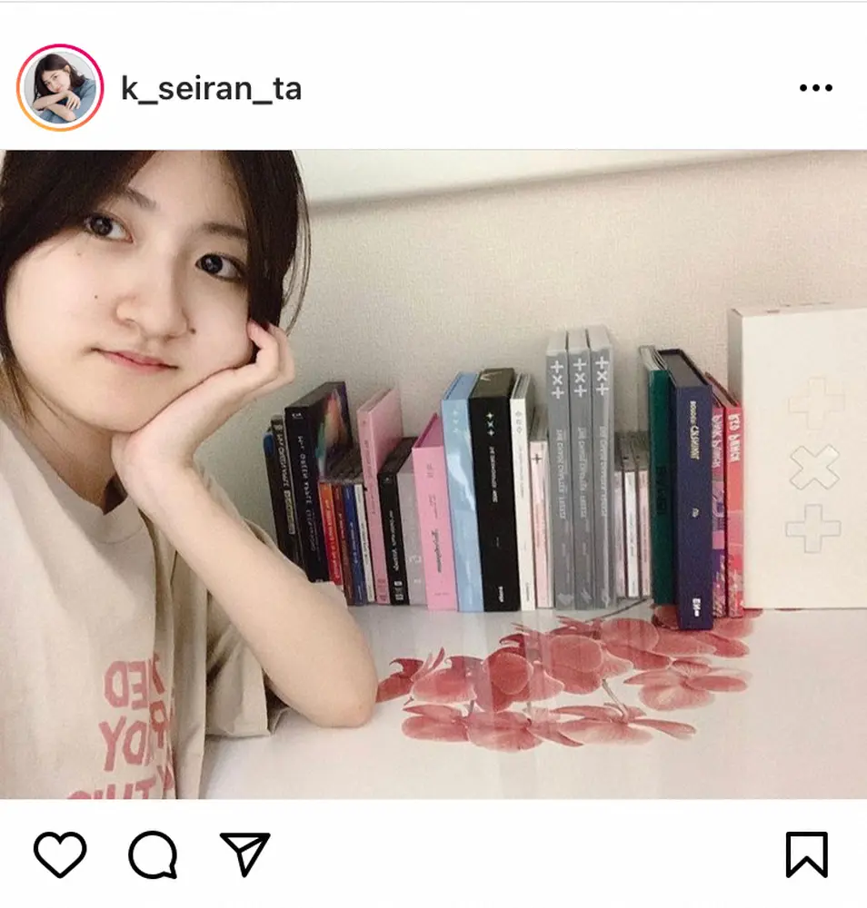 【画像・写真】小林星蘭　16歳なのに意外！？CD好き告白に共感の声「ワクワク感分かります」　推し「内緒」のワケも