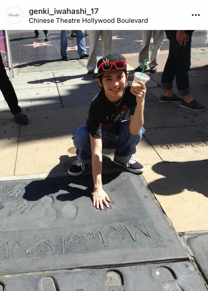 【画像・写真】元キンプリ岩橋玄樹　LA思い出の地でのビフォーアフター公開　幼少期ショットに「今も昔もかわいい」の声