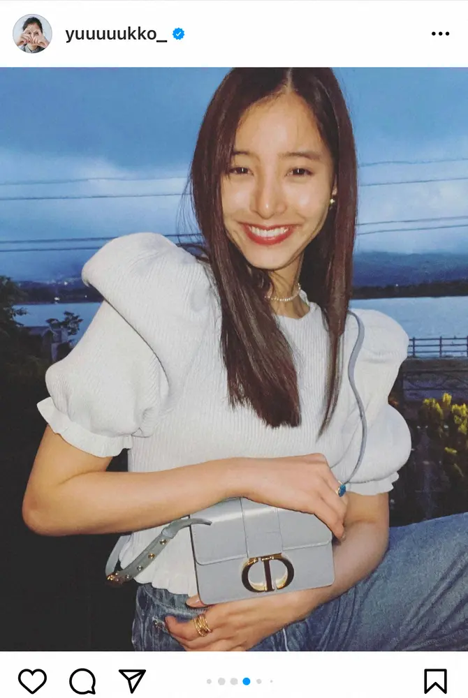 新木優子公式インスタグラム Yuuuuukko より スポニチ Sponichi Annex 芸能