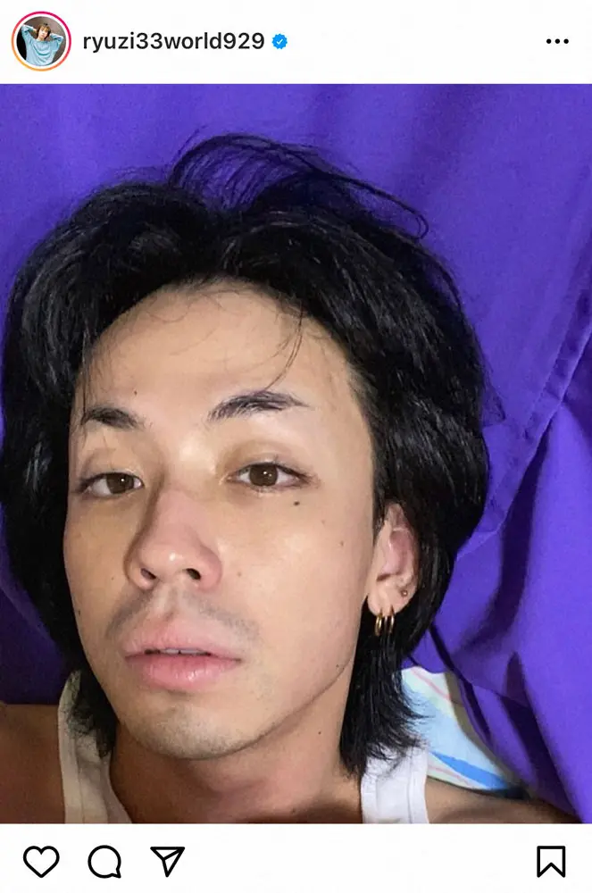 【画像・写真】りゅうちぇる　髭生えた「#ドドドドどすっぴん」写真に「ワイルド」「男らしい」「イケメン」の声