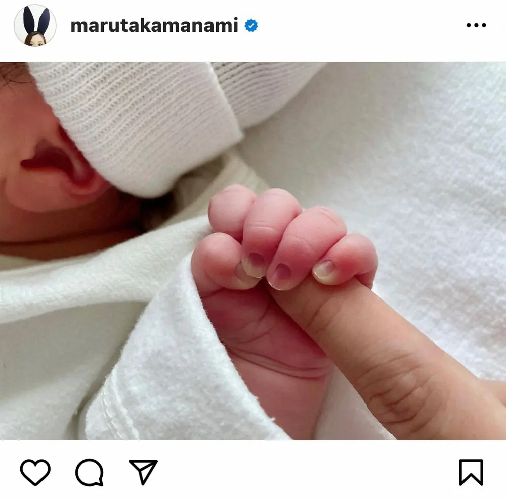 【画像・写真】丸高愛実、第2子女児を出産を報告　母子ともに健康　夫はサッカー元日本代表・柿谷曜一朗