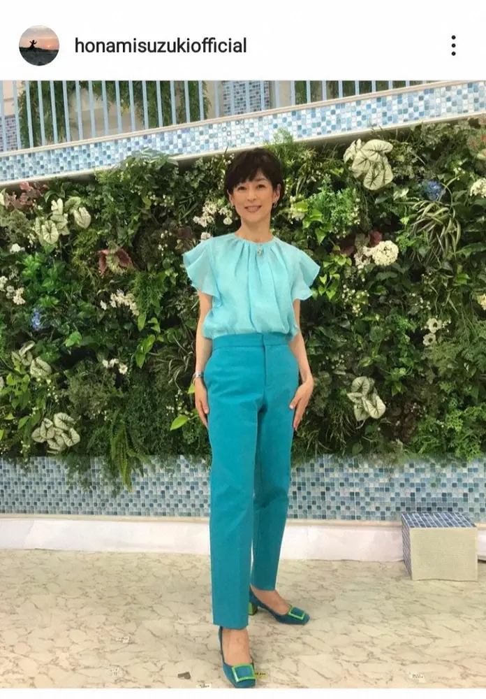 鈴木保奈美公式インスタグラム Honamisuzukiofficial スポニチ Sponichi Annex 芸能