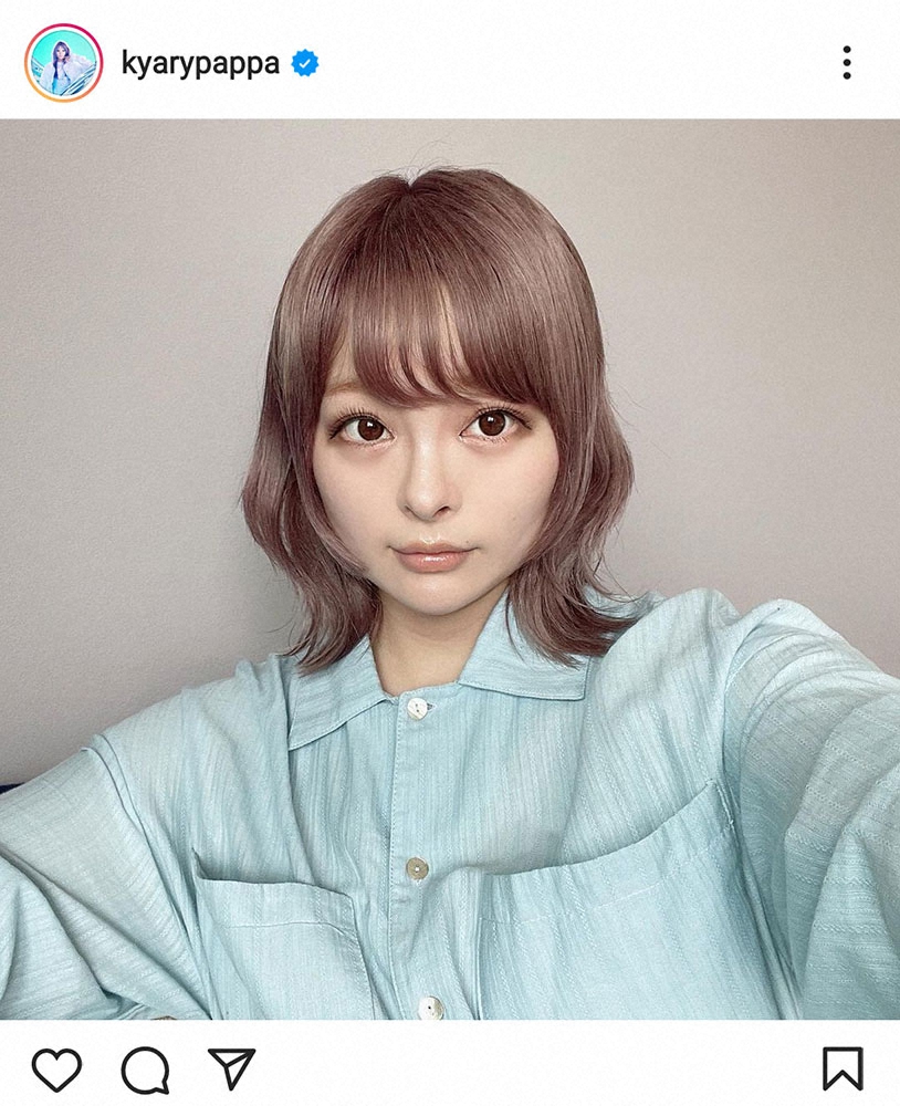 きゃりーぱみゅぱみゅ公式インスタグラム Kyarypappa より スポニチ Sponichi Annex 芸能