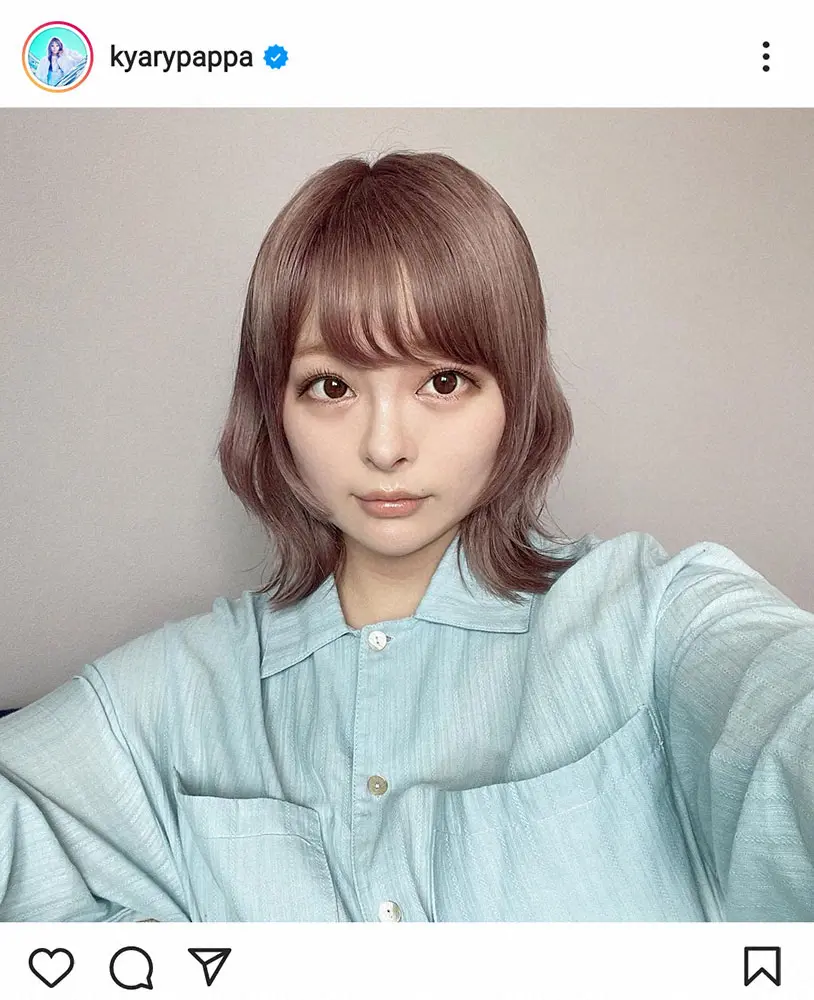 【画像・写真】きゃりーぱみゅぱみゅ　自分で髪切って姫カットに「結構印象変わるよね」