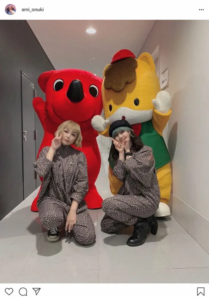 【画像・写真】大貫亜美　ご当地ゆるキャラと共演でPUFFYもゆるキャラに？　「恥じないようキビキビした言動は慎む」