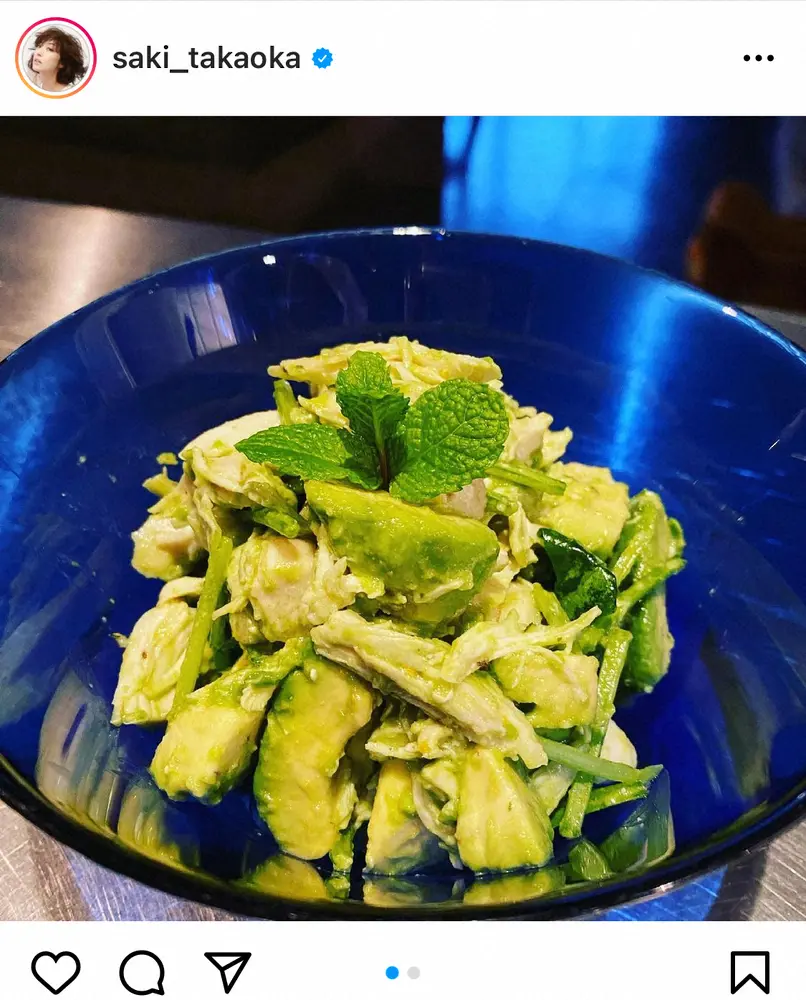 【画像・写真】高岡早紀　「こんな感じの夜ご飯が私好み」おしゃれな手料理に「豪華です」「センスがすごい」の声