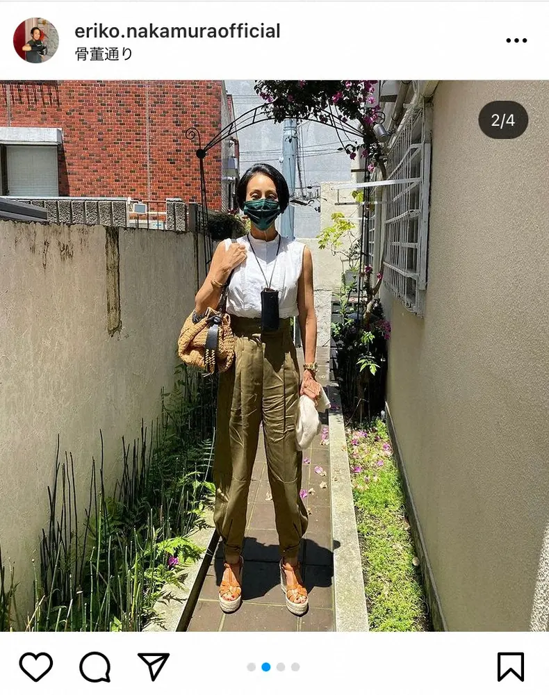【画像・写真】中村江里子　カラーリング一切なしも「白髪が増えてきました」と苦笑