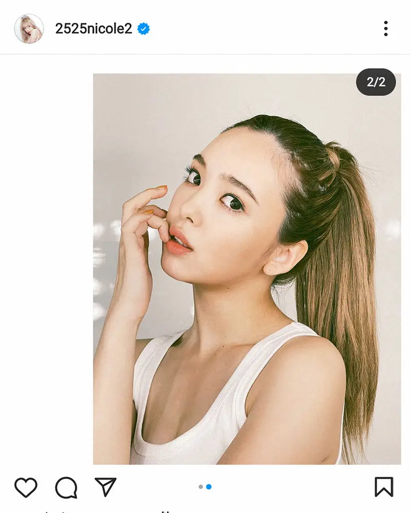 【画像・写真】藤田ニコル　アプリ加工なし写真「ナチュラルでいーよね」に「自然で可愛い」「ノーマルとは思えん」の声