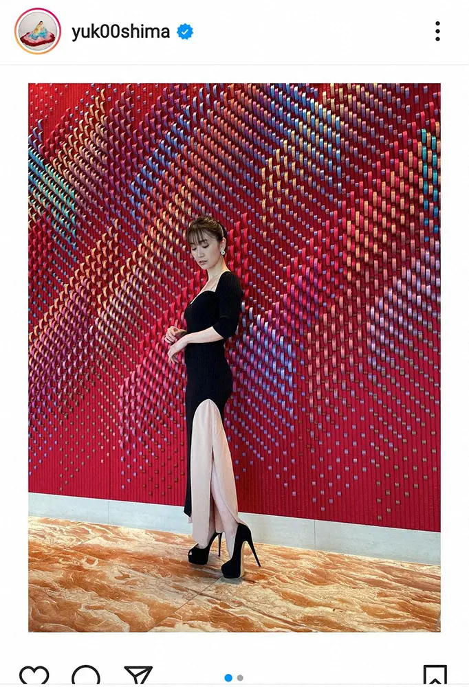 【画像・写真】大島優子　セクシードレス＆超高ピンヒール姿に「セクシーでオシャレ」「すごいヒール」の声