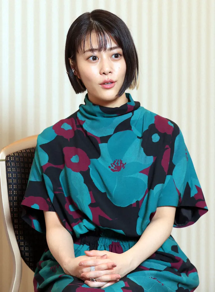 【画像・写真】スポニチ本紙のインタビューに答える高畑充希