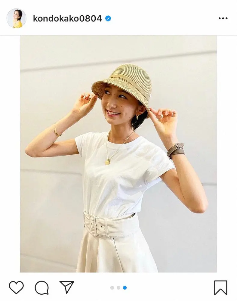 【画像・写真】近藤夏子アナ「ばっさり」ショートヘアにイメチェン「可愛いすぎ」「爽やかですね」の声