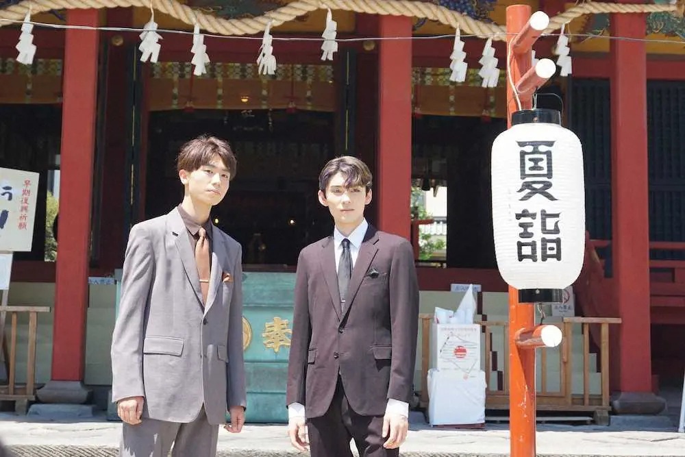 【画像・写真】市川染五郎＆市川團子　「三社祭」ゆかりの地・浅草神社を参拝