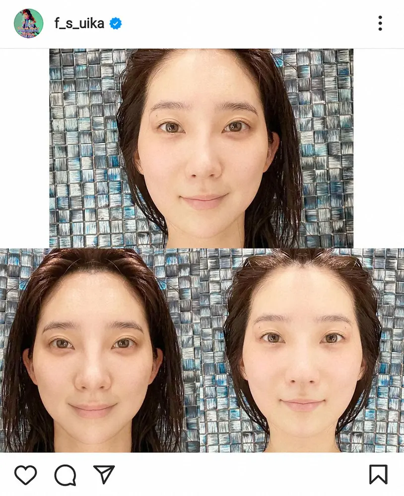 【画像・写真】ファーストサマーウイカのスッピンは松居直美似!?　インスタ投稿で話題に