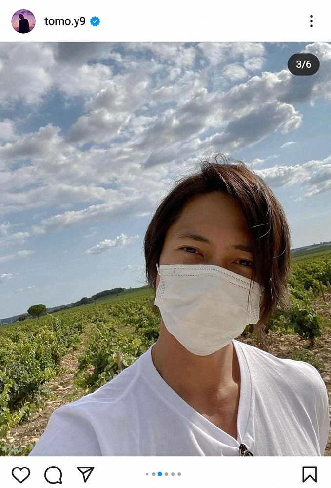 山下智久 滞在中のフランスでの写真投稿 彼女目線の 運転姿に カッコよすぎる 素敵な写真 の声 スポニチ Sponichi Annex 芸能