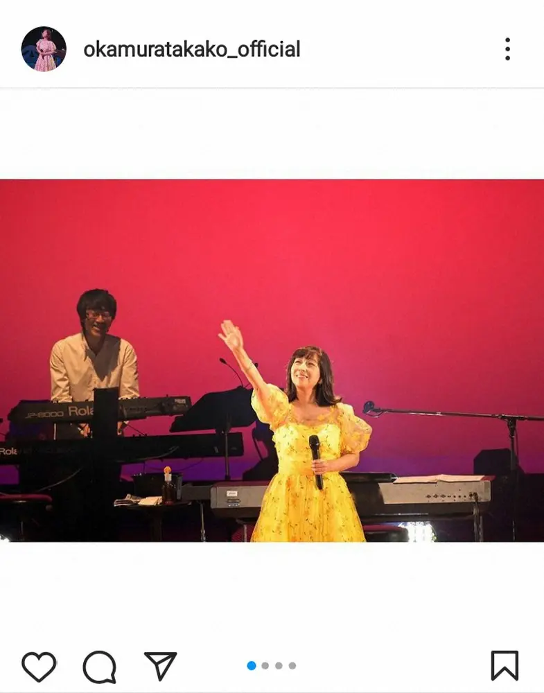 【画像・写真】岡村孝子　急性白血病の闘病から復帰後初公演終え心境「リハーサルから涙、涙でした」