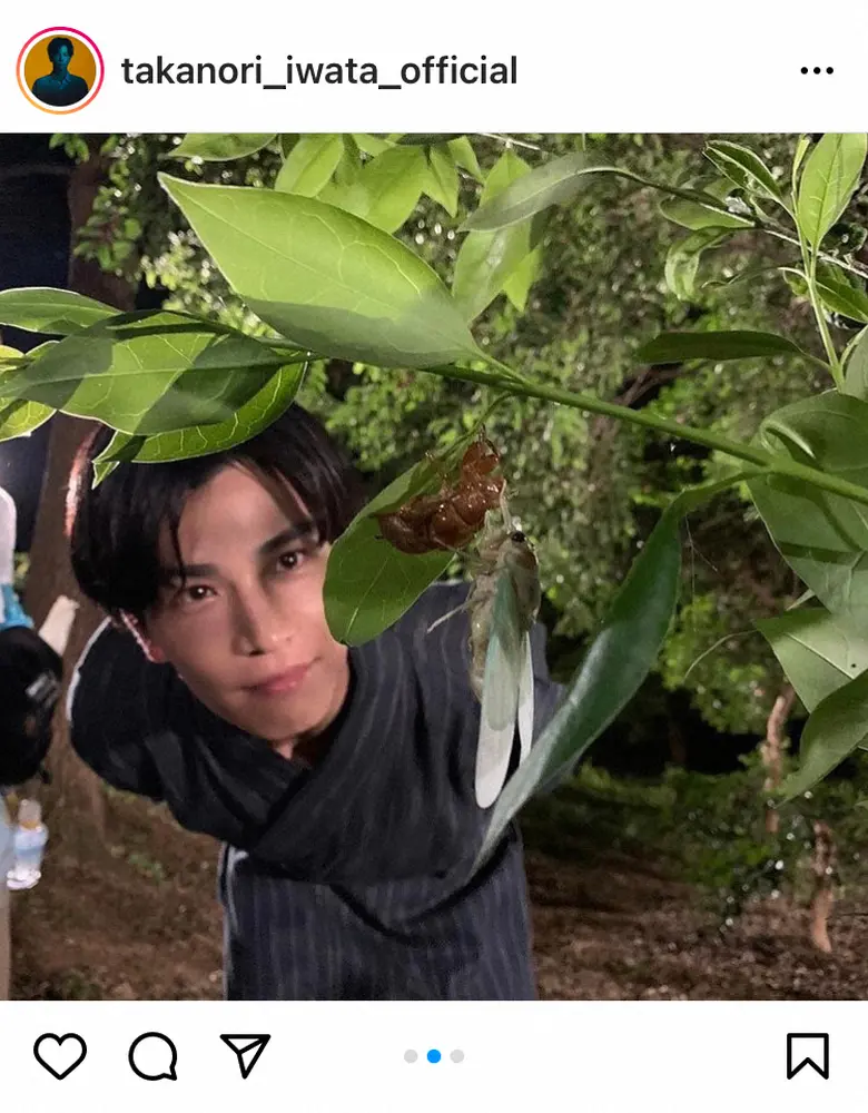 【画像・写真】岩田剛典　「プロミス・シンデレラ」和装“成吾様”オフショット公開「やだかわいい」「すでにロスです」