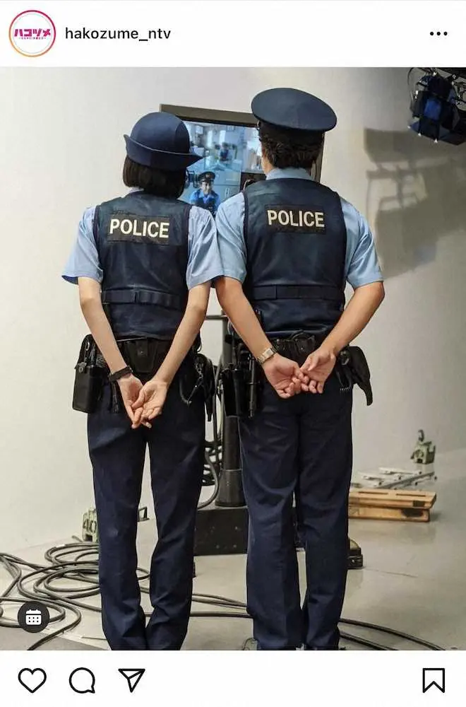 【画像・写真】「ハコヅメ」ムロツヨシ＆永野芽郁　隠し撮り2ショット公開！“＃漂う親子感”に「ムロめい親子最高」の声
