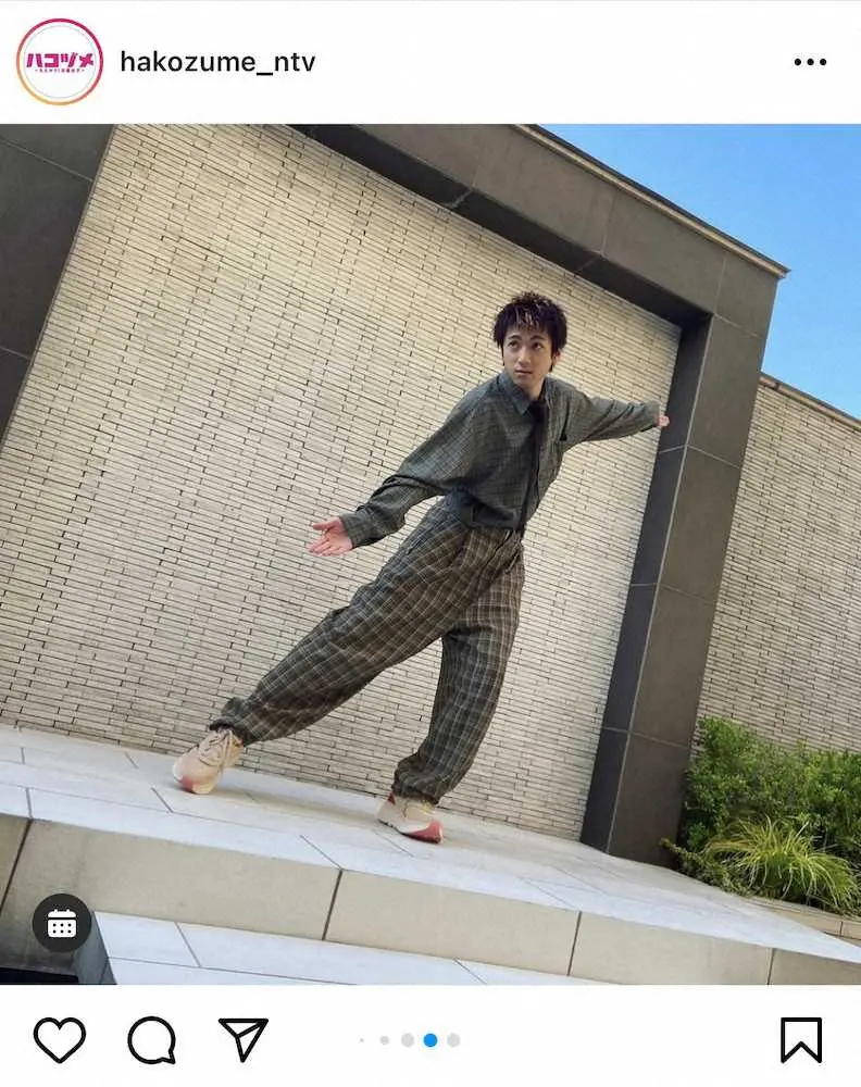 【画像・写真】「ハコヅメ」山田裕貴　踊り出すオフショット公開！「山ぴょん可愛すぎ」「ススタイル良き」と興奮の声