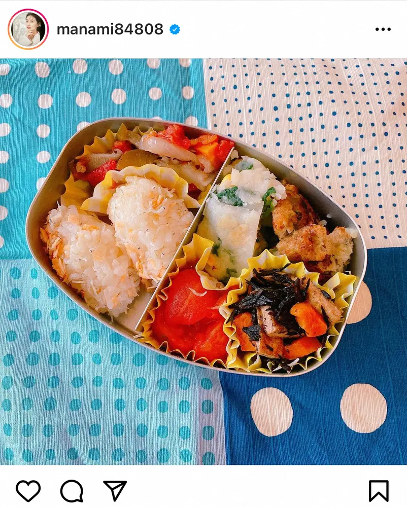 【画像・写真】橋本マナミ　1歳息子への“栄養満点”手作り弁当を披露　ファン「大人でも大満足」「バランスがいい」