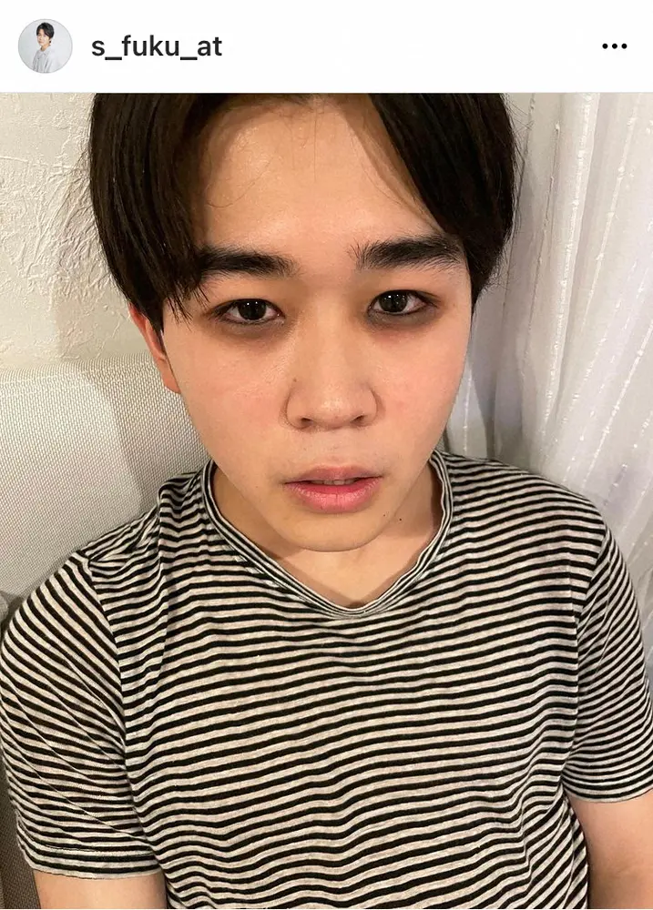 【画像・写真】鈴木福　「悩みすぎて」目の下にクマ…「ガチのヤツ？」「メイクですよね？」「前にも」の声