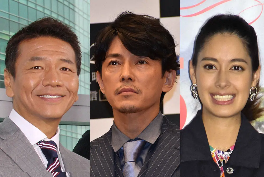「おしゃれイズム」で16年半MCを務めた（左から）上田晋也、藤木直人、森泉