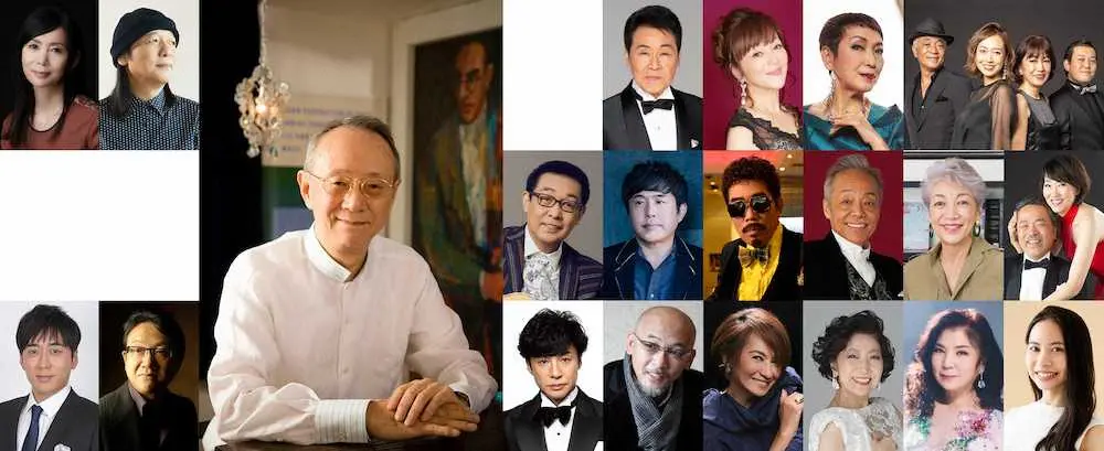 【画像・写真】達郎＆まりや　服部克久メモリアルコンサートに夫婦で出演　東山はジャニーズ代表で