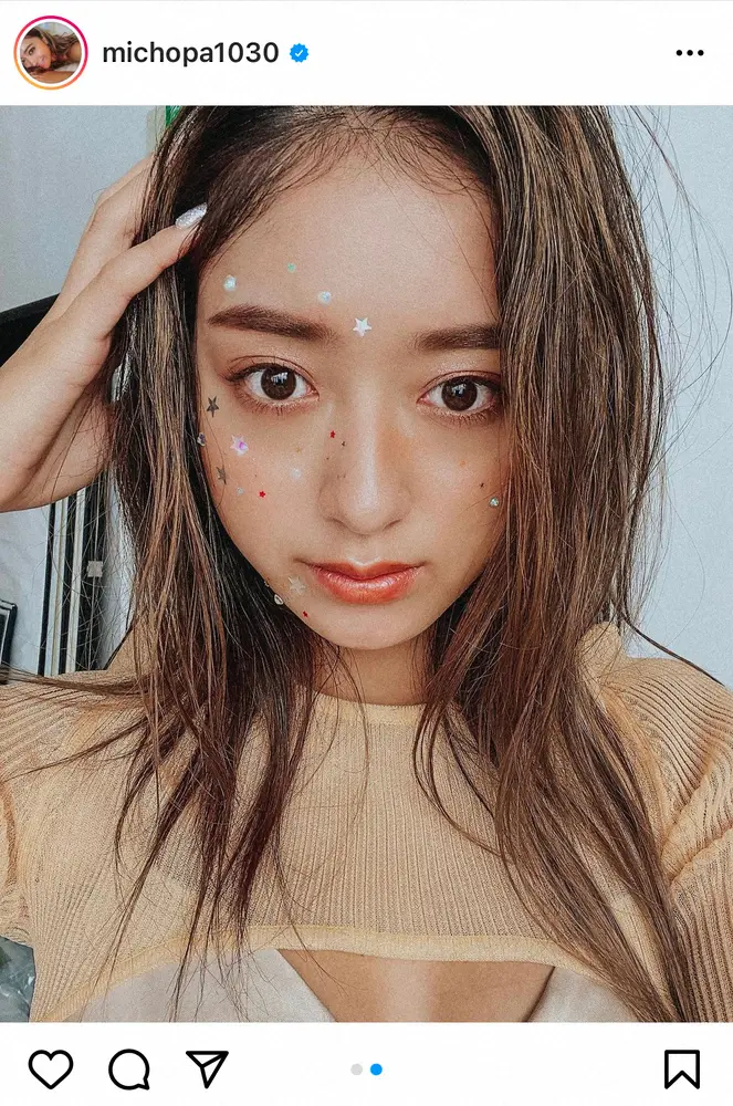 【画像・写真】みちょぱ　珍しい“裸眼姿”に反響　ファン「雰囲気違う」「安達祐実に似てる」