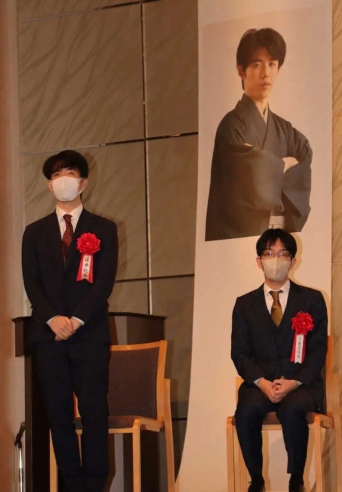 【画像・写真】竜王戦8日開幕！豊島竜王「いよいよ」藤井3冠「最高の舞台にふさわしい熱戦を」