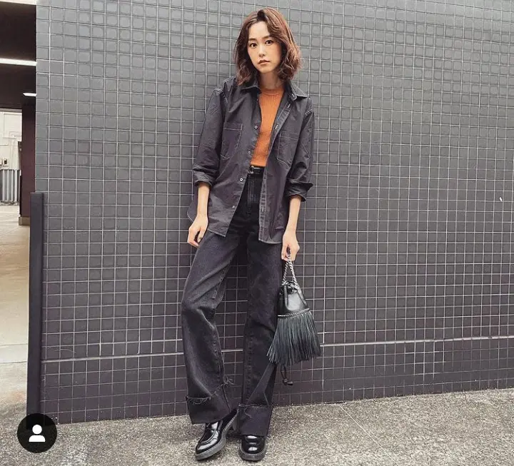 【画像・写真】桐谷美玲　“シンプルコーデ”公開に「ご主人に似てる気が」「真似したい」「スタイルよすぎる」