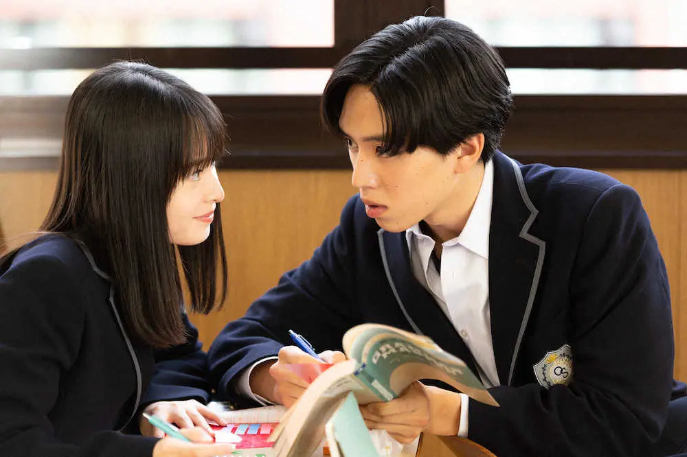 TBSドラマ「この初恋はフィクションです」に主演する飯沼愛と共演の坂東龍汰