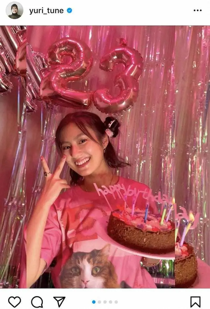 【画像・写真】恒松祐里“まだ誕生日が嬉しい年頃”23歳迎えたことを報告「更なる活躍期待してます」「おめでとう」の声