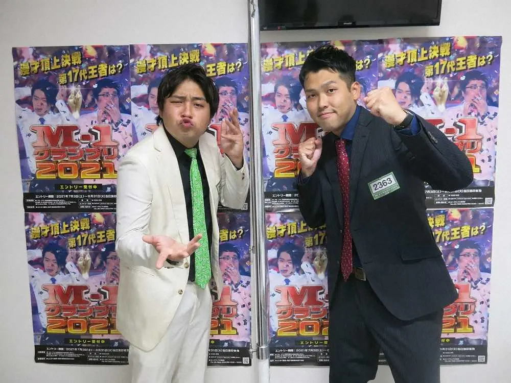 【画像・写真】歌ネタ王準優勝のダブルヒガシ　M―1には“新スタイル”で登場　目標は「決勝進出」