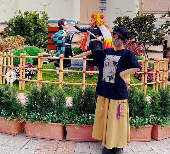 【画像・写真】LiSA　竈門炭治郎、煉獄杏寿郎との“3ショット”公開に「歌柱でいけますよ」「かっこいい」