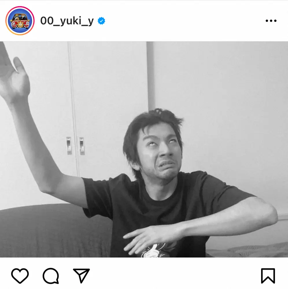 【画像・写真】山田裕貴　「※お酒は飲んでません」白目むき出し全力変顔ショット公開　ファン「元気になりました」