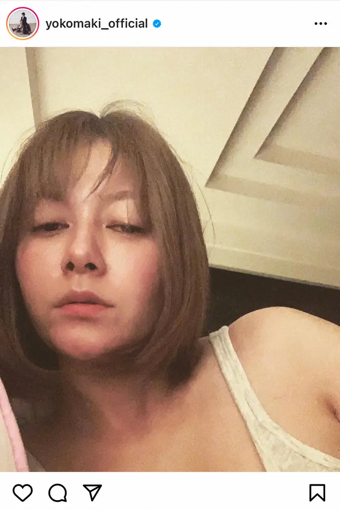 【画像・写真】真木よう子　ノースリーブ姿の肩出しショット…ファン興奮「色気が半端ない」「最高級に艶っぽい」