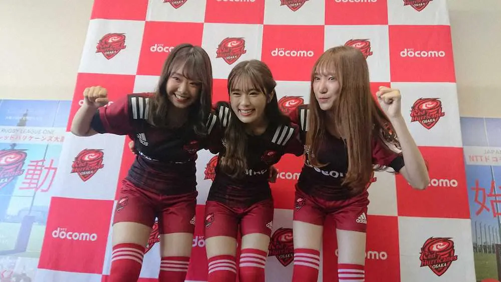 【画像・写真】NMB48渋谷凪咲の止まらぬラグビー愛「ライブ前にスクラム組む」「肩筋鍛える」　アンバサダー就任