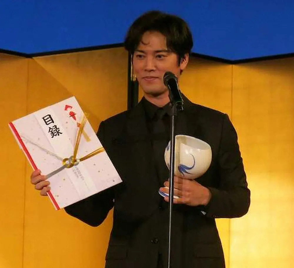 「京都国際映画祭2021」で三船敏郎賞を受賞した桐谷健太