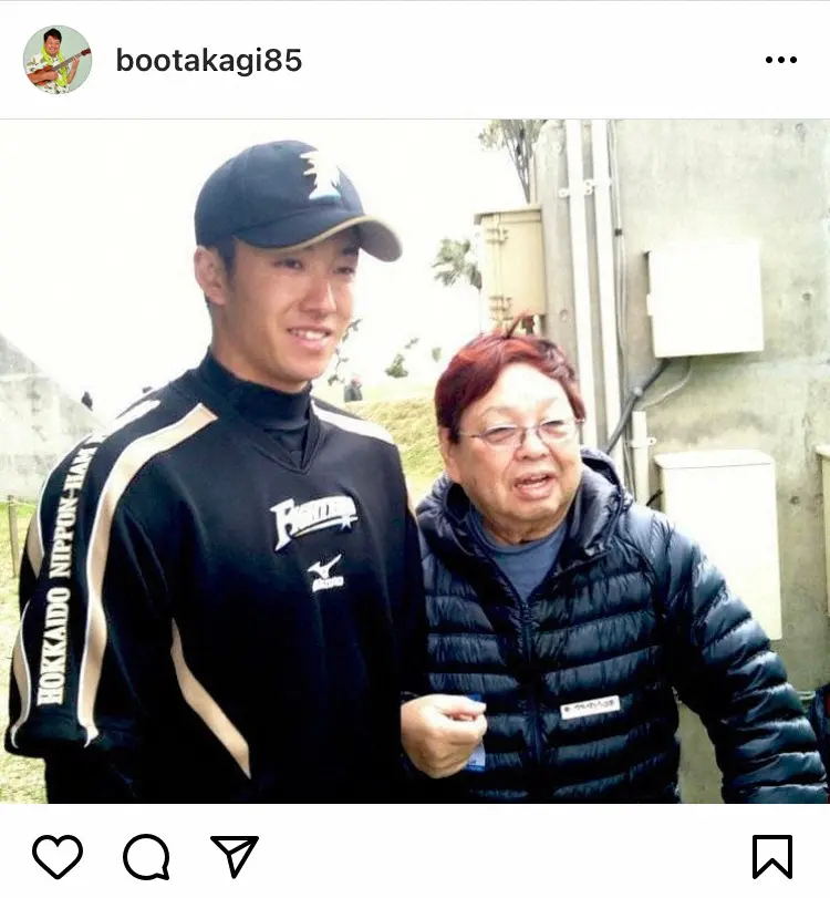 【画像・写真】高木ブーと佑ちゃん！？赤髪で腕組み笑顔に「乙女」55歳差「これは珍しいツーショット」