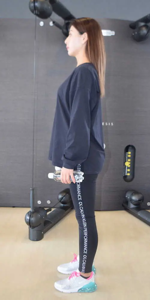 【画像・写真】FM新潟パーソナリティー・酒井春奈　デッドリフトで痩せやすい体をつくる