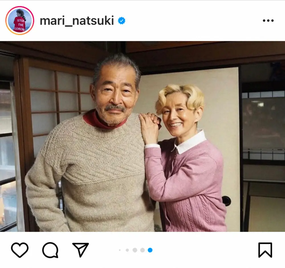 【画像・写真】夏木マリ　「おかえりモネ」感謝とともに思い出ショットを数々公開　モネ、朝岡さん、菅波先生、龍己らと…