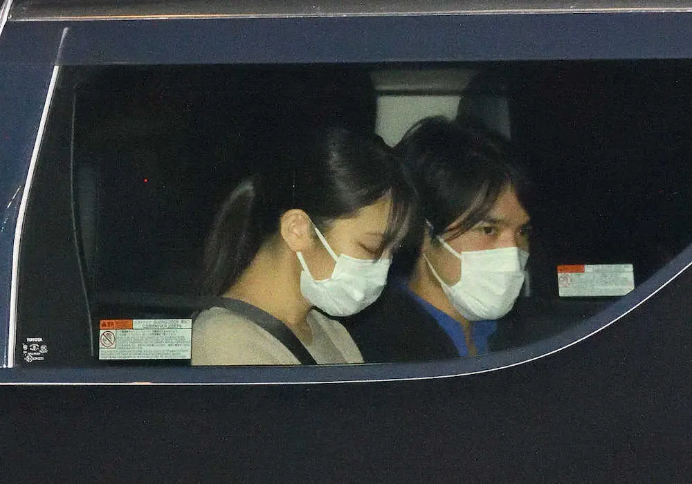 【画像・写真】小室眞子さん、都内病院へ祖父・川嶋辰彦さんをお見舞い　圭さんを紹介か