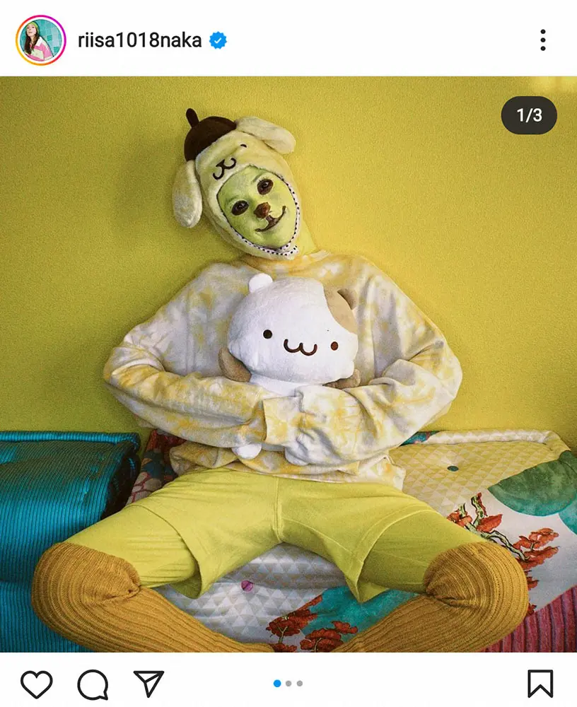 【画像・写真】仲里依紗　今年のハロウィーンの仮装は「ポムポムプリン」も…リアルすぎて!?[怖い」という声続出